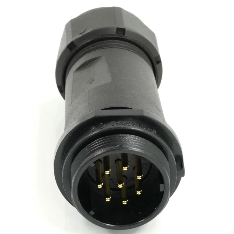 RS PRO Circular Connector, 8 Contacts, Cable Mount, 21 mm Size, Socket, Male, Threaded, IP68, 10A Current, 500V 233-8287