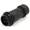 RS PRO Circular Connector, 6 Contacts, Cable Mount, Socket Male, 21 mm, 500V, 25.5A, IP68, Threaded, Polyamide 66 & 233-8286