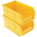 RS PRO Polypropylene Storage Bin, 167 mm x 101 mm x 76 mm, Yellow 484-3839