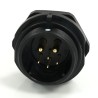 RS PRO Circular Connector 6 Contacts Front Mount 21 mm Socket Male IP68 500V 30.5A 233-8293