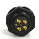 RS PRO Circular Connector, 6 Contacts, Front Mount, 21 mm, Socket Female, IP68, Threaded, 500V, 25.5A 233-8298