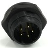 RS PRO Circular Connector 5 Contacts Rear 21 mm Socket Male IP68 500V 15A Threaded Termination 233-8318