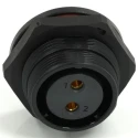 RS PRO Industrial Circular Connector 2 Contacts Rear Mount 21 mm Socket Female IP68 233-8326