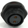 RS PRO Industrial Circular Connector 2 Contacts Rear Mount 21 mm Socket Female IP68 233-8326