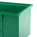 RS PRO Polypropylene Storage Bin 240 mm x 150 mm x 130 mm Green 484-4040