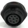 RS PRO Circular Connector, 8 Contacts, Rear Mount, 21 mm Size, Socket Female, IP68, 500V, 10A, Threaded 233-8338