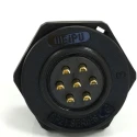RS PRO Industrial Circular Connector, 7 Contacts, Rear Mount Socket, Female, 21 mm, 500V, 15A, Threaded Interface 233-8337