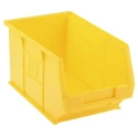 RS PRO Polypropylene Storage Bin 240 mm x 150 mm x 130 mm Yellow 484-4062