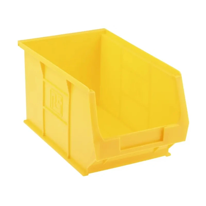 RS PRO Polypropylene Storage Bin 240 mm x 150 mm x 130 mm Yellow 484-4062