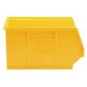 RS PRO Polypropylene Storage Bin 240 mm x 150 mm x 130 mm Yellow 484-4062