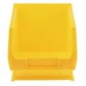 RS PRO Polypropylene Storage Bin 240 mm x 150 mm x 130 mm Yellow 484-4062