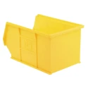 RS PRO Polypropylene Storage Bin 240 mm x 150 mm x 130 mm Yellow 484-4062