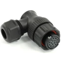 RS PRO Circular Connector, 15 Contacts, Cable Mount, 21 mm, Female Plug, IP68, 400V, 5A, Threaded 233-8344