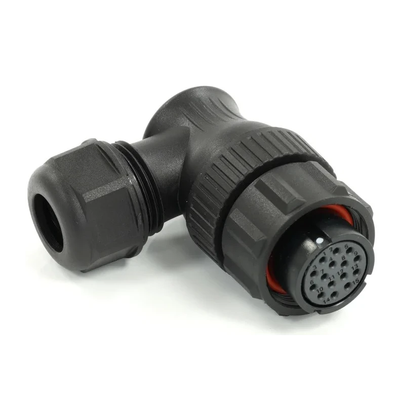 RS PRO Circular Connector, 15 Contacts, Cable Mount, 21 mm, Female Plug, IP68, 400V, 5A, Threaded 233-8344
