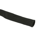 TE Connectivity Halogen Free Heat Shrink Tubing Black 12 mm Sleeve Diameter x 10 m Length 2:1 Ratio HFT5000