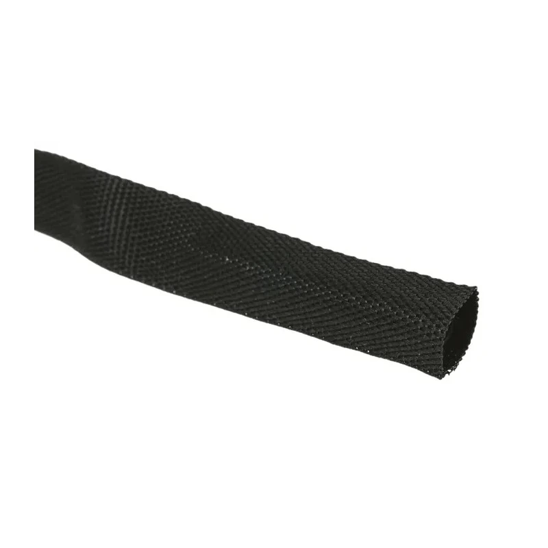 TE Connectivity Halogen Free Heat Shrink Tubing Black 12 mm Sleeve Diameter x 10 m Length 2:1 Ratio HFT5000