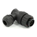 RS PRO Industrial Circular Connector, 8 Contacts, Cable Mount, 21 mm, Plug, Male, IP68, 500 V, 10 A 233-8343
