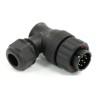 RS PRO Industrial Circular Connector, 8 Contacts, Cable Mount, 21 mm, Plug, Male, IP68, 500 V, 10 A 233-8343