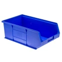 RS PRO Polypropylene Storage Bin 350 mm x 205 mm x 130 mm Blue 484-4107