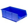 RS PRO Polypropylene Storage Bin 350 mm x 205 mm x 130 mm Blue 484-4107