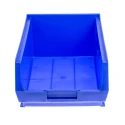 RS PRO Polypropylene Storage Bin 350 mm x 205 mm x 130 mm Blue 484-4107