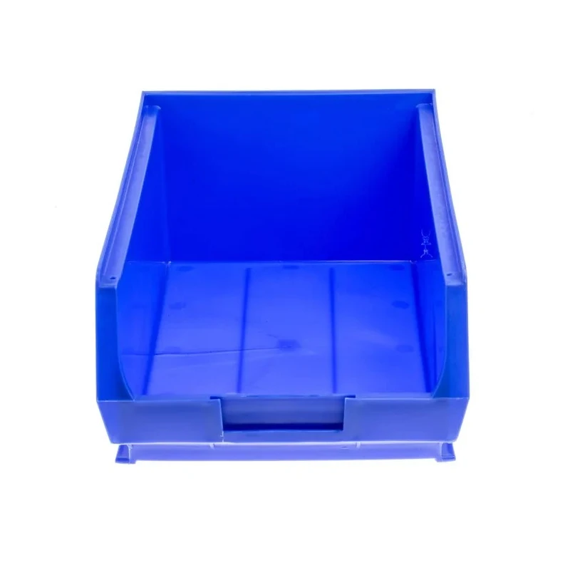 RS PRO Polypropylene Storage Bin 350 mm x 205 mm x 130 mm Blue 484-4107