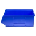 RS PRO Polypropylene Storage Bin 350 mm x 205 mm x 130 mm Blue 484-4107