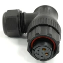RS PRO Circular Connector 6 Contacts Cable Mount Plug Female IP68 21 mm 500V 30.5A Threaded Termination 233-8345