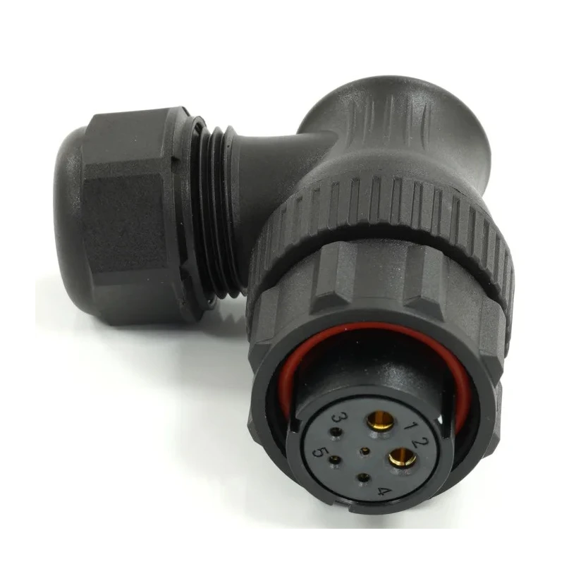 RS PRO Circular Connector 6 Contacts Cable Mount Plug Female IP68 21 mm 500V 30.5A Threaded Termination 233-8345