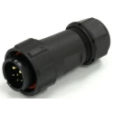 RS PRO Circular Connector 6 Contacts Cable Mount Plug Male 21 mm IP67 500V 30.5A 233-8368