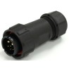 RS PRO Circular Connector 6 Contacts Cable Mount Plug Male 21 mm IP67 500V 30.5A 233-8368