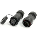 RS PRO Industrial Circular Connector, 6 Contacts, Cable Mount, 21 mm, Bayonet Mating, 500V, , Polyamide 66 & IP67