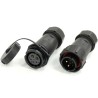 RS PRO Industrial Circular Connector, 6 Contacts, Cable Mount, 21 mm, Bayonet Mating, 500V, , Polyamide 66 & IP67