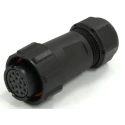RS PRO Circular Connector, 15 Contacts, Cable Mount, 21 mm, Plug, Female, IP67, 400V, 5A, Bayonet, Series RS PRO 233-8374