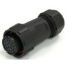RS PRO Circular Connector, 15 Contacts, Cable Mount, 21 mm, Plug, Female, IP67, 400V, 5A, Bayonet, Series RS PRO 233-8374
