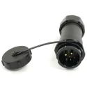 RS PRO Circular Connector, 6 Contacts, Cable Mount, 21 mm, Socket Male, Bayonet Mating, IP67, 500V, 30.5A 233-8379