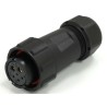 RS PRO Circular Connector Cable Mount 6 Contacts 21 mm Plug Female IP67 500V 30.5A Series 233-8375