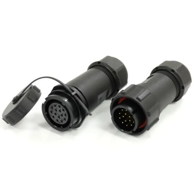 RS PRO Circular Connector Cable Mount 15 Contacts 21 mm Bayonet Coupling Plug Socket IP67 IP67