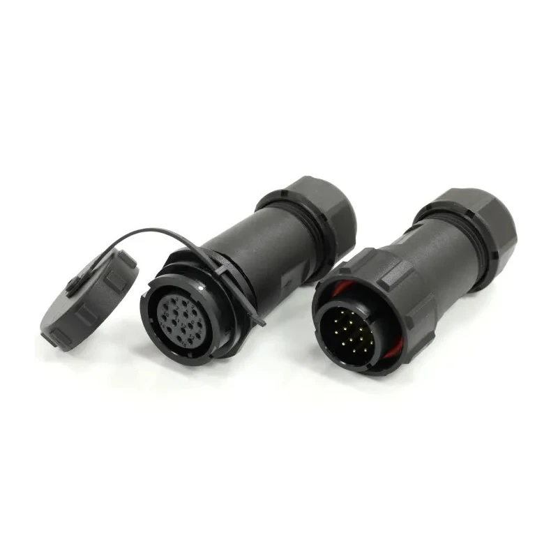 RS PRO Circular Connector Cable Mount 15 Contacts 21 mm Bayonet Coupling Plug Socket IP67 IP67