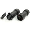 RS PRO Circular Connector Cable Mount 15 Contacts 21 mm Bayonet Coupling Plug Socket IP67 IP67