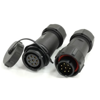RS PRO Circular Connector Cable Mount, 8 Contacts, 21 mm Size, Bayonet, , 500V, 10A, Polyamide 66 & Polycarbonate IP67