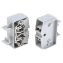 WAGO 264 Series Feed Through Terminal Block Grey 2.5mm² 1-Level Cage Clamp 264-721