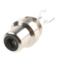 RS PRO Natural Black Straight Cable RCA Socket Nickel 5A 484-9348