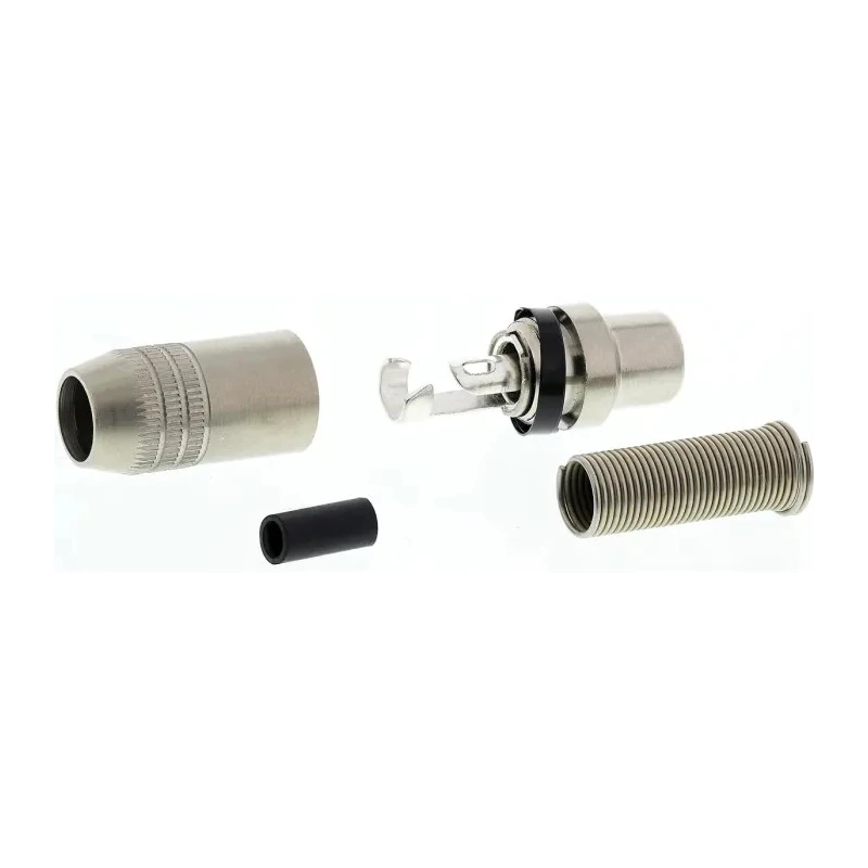 RS PRO Natural Straight Cable RCA Socket Nickel 5A 150-200V AC 484-9332