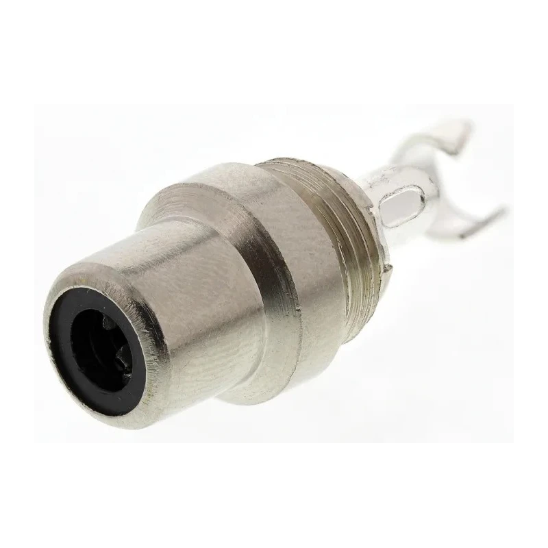 RS PRO Natural Straight Cable RCA Socket Nickel 5A 150-200V AC 484-9332