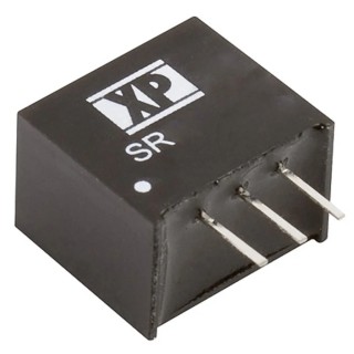 XP Power DC/DC Switching Regulator, Through Hole, 12V DC Output Voltage, 34V DC Maximum Input Voltage, 500mA Output SR05S12