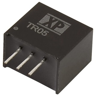 XP Power DC/DC Switching Regulator Through Hole 15V DC Output Voltage 28V DC Max Input 500mA Output TR05S15