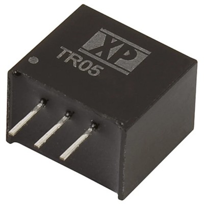 XP Power DC/DC Switching Regulator Through Hole 15V DC Output Voltage 28V DC Max Input 500mA Output TR05S15