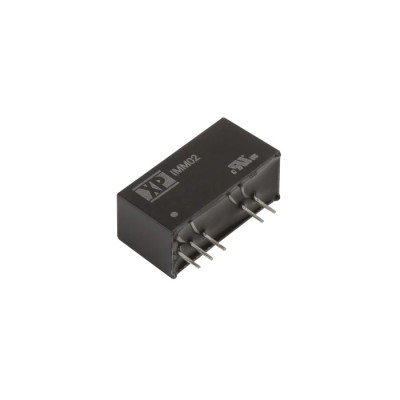 XP Power DC/DC Converter SIP8 Package 3.3V DC Output 300 mA 18V DC Input 2W Through Hole IMM0212D03