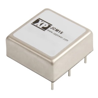 XP Power JCM DC/DC Converter, 15V DC Output, 1A, 18V DC Input, 9V Input, 20W, Through Hole, +105°C Max Temp JCM1512S15